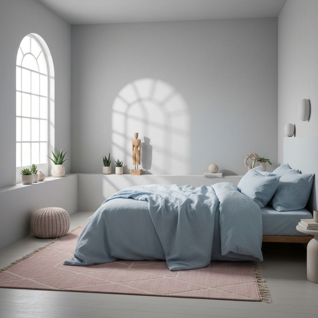 Peaceful zen bedroom